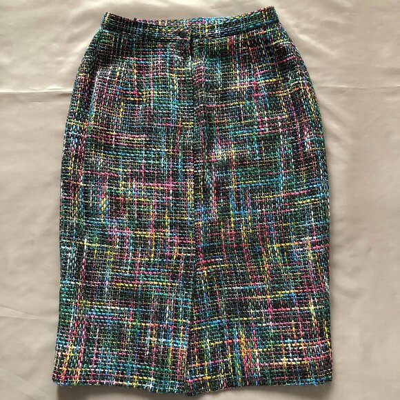 Multicoloured Wool Blend Skirt - Picture 2 of 7